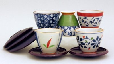 Teeschalen Set GOSHU untertassen Japan