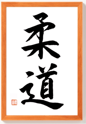 JUDO japanische Schriftzeichen
